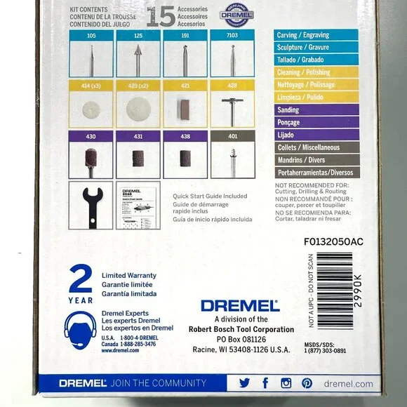 NIB Dremel Stylo+ 2050-15 - Picture 3 of 6